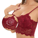 Women’s Sexy V-Neck Hollow Out Wireless Lingerie