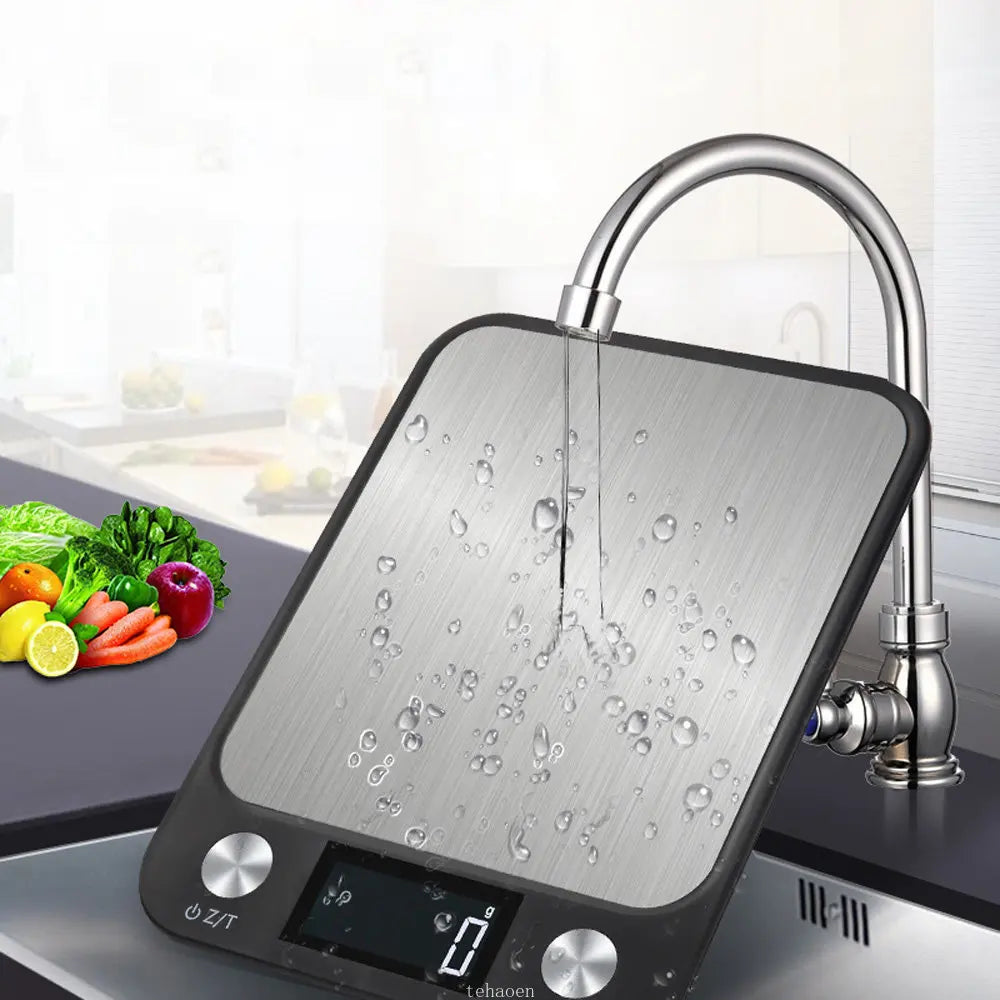 15kg/1g Kitchen Scale - Smart Electronic Digital Scale