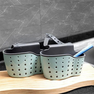 Sky Blue Sink Storage & Drainage Rack