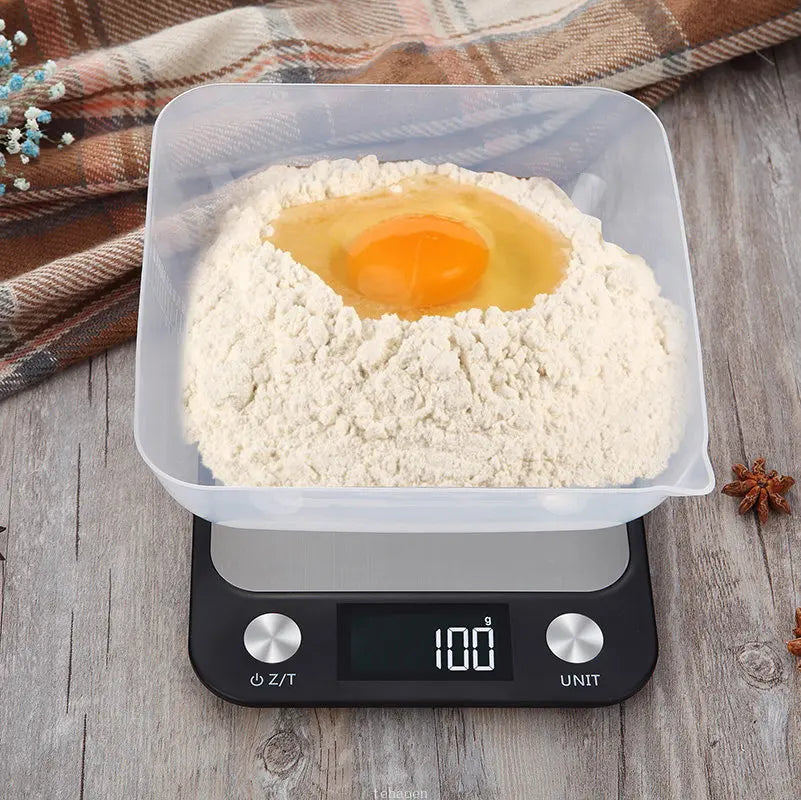 15kg/1g Kitchen Scale - Smart Electronic Digital Scale