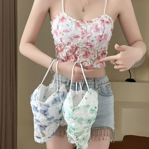 2024 Summer Floral Corset Vest