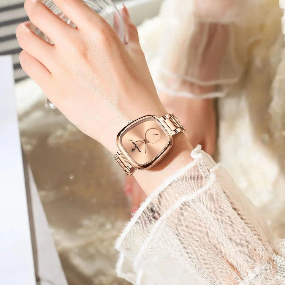 POEDAGAR Luxury Watch for Woman Waterproof