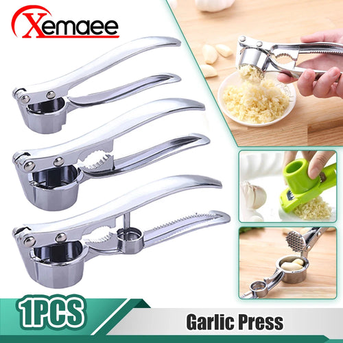 Stainless Steel Garlic Press