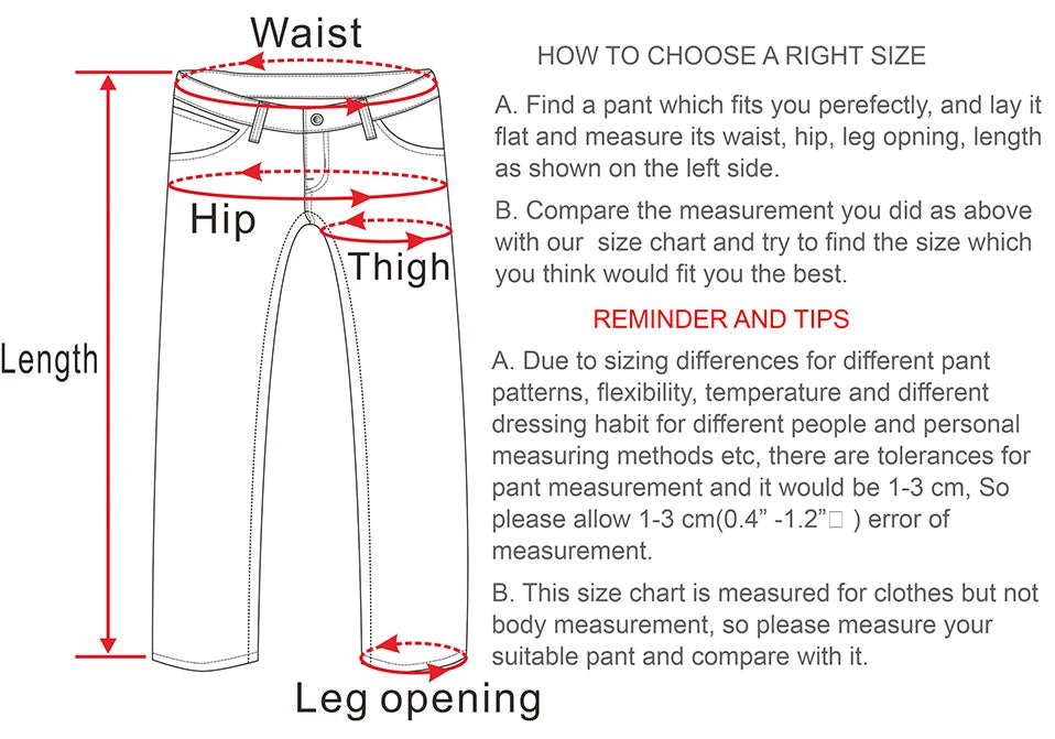Men's Spring Autumn Fashion Business Casual Long Pants
