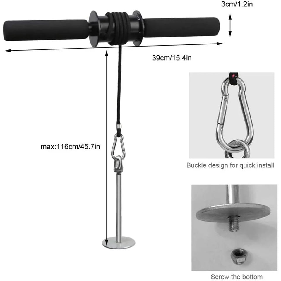 Wrist Forearm Blaster - Arm Muscle Strength Trainer with Hand Grip