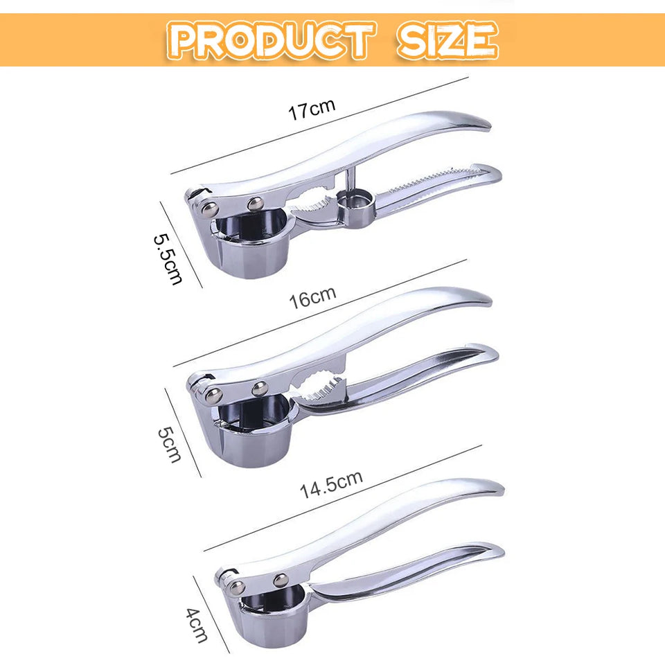 Stainless Steel Garlic Press