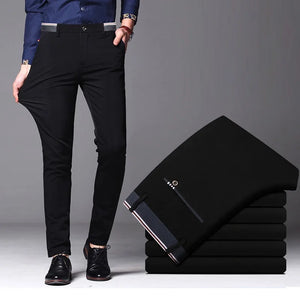 Men's Spring Autumn Fashion Business Casual Long Pants