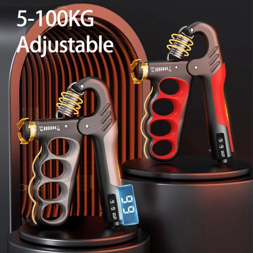 Adjustable Grip Strengthener - 5-100kg Wrist Expander