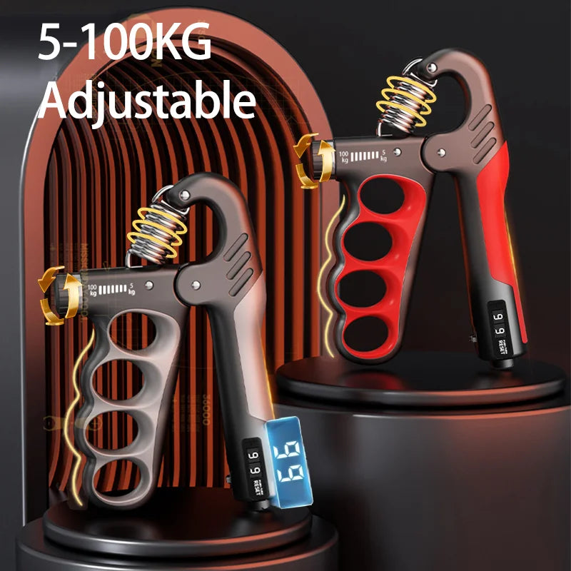 Adjustable Grip Strengthener - 5-100kg Wrist Expander