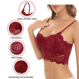 Women’s Sexy V-Neck Hollow Out Wireless Lingerie