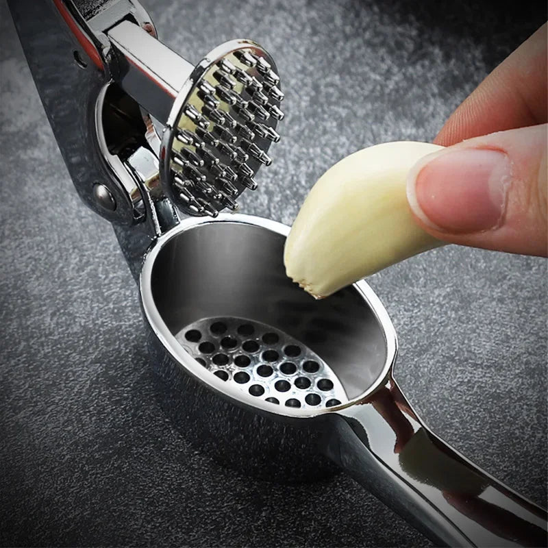 Zinc Alloy Garlic Press Manually Mashed Garlic Machine